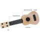 thumbnail image 5 of Sywqhk Mini guitarra de 4 cuerdas, instrumentos musicales, juguete educativo para niños (A Beige) Sywqhk Alta Calidad, 5 of 7
