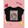thumbnail image 3 of Freedom Rising Graphic Tee Crop Tee Women's, 3 of 4