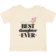 thumbnail image 3 of Inktastic Best Daughter Ever Butterfly Girls Baby T-Shirt, 3 of 5