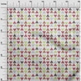 thumbnail image 2 of oneOone Cotton Flex Fabric Triangle Ikat Print Sewing Fabric BTY 40 Inch Wide, 2 of 4