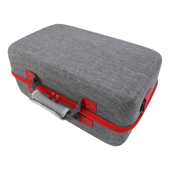 Shoulder Game Console Hard Shell Carrying Case Portable Travel Storage Bag Holds Console Controller Vertical Base Earphone Cables Accessories
