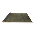 thumbnail image 2 of Ahgly Company Indoor Round Oriental Brown Industrial Area Rugs, 4' Round, 2 of 4