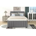 thumbnail image 6 of DeeHome Full Upholstered Platform Bed with Trundle,Grey (OLD SKU:SM001006AAE), 6 of 9
