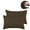 Brown, variant on PiccoCasa 2 Packs Microfiber Pillowcases Zipper Closure, King Black