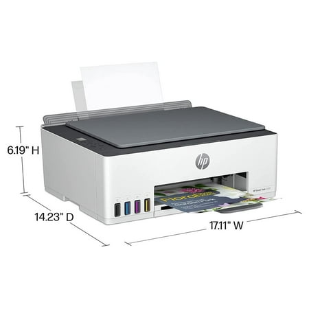 HP - Smart Tank 5101 Wireless All-In-One Supertank Inkjet Printer with up to 2 Years of Ink Included - White