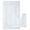 Avoine, variante sur Fabstyles Basix Lot de 2 tapis de bain en coton réversible doux et absorbant