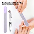 thumbnail image 2 of Yeacher 3PCS Portable Manicure Kits Professional Nail Cutter Nail Files Grooming Kit, 2 of 5