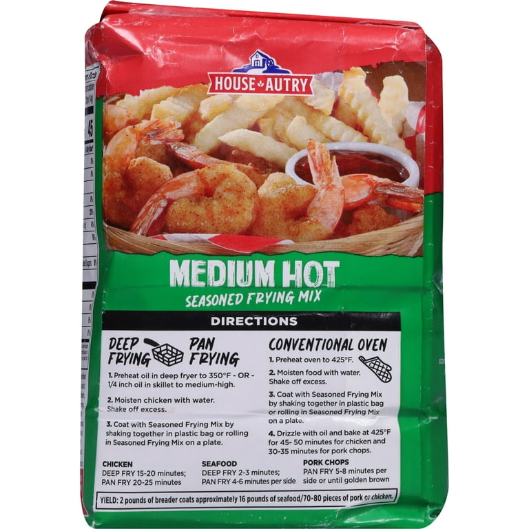 House Autry Seafood Breader - 2 Lb Bag Of Light & Crispy Fish Coating