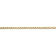 thumbnail image 3 of 14K Yellow Gold chain Curb 20 in 2.5 mm 2.5mm Semi-Solid Link, 3 of 5