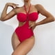 thumbnail image 1 of Traje de baño de bikini, traje de baño de bikini estilo halter para trajes de baño de una pieza Traje de baño de bikini de grado profesional, 1 of 6