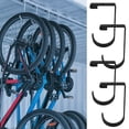 thumbnail image 4 of LEEYNEER 4 Pcs Storage Hook Heavy Duty Storage Shelves Bike Rack Door Wreath Hanger Ceiling Hanging Shelves Overhead Storage, 4 of 6
