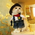thumbnail image 3 of Christmas Decorations Pet Multi Modelings Optional Polyester Halloween Costume for Cats Dogs Puppies Cosplay Costume, 3 of 6