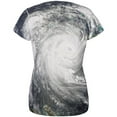 thumbnail image 2 of Halloween Gulf Coast Hurricane Costume All Over Womens T Shirt Multi SM, 2 of 2