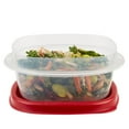 thumbnail image 4 of Rubbermaid 1777084 Food Storage Container, 1-1/4 Cup, Clear Base, 4 of 7