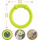 thumbnail image 3 of LaRoo Dog Feeder Puzzle Toy Ball, Natural Rubber Dog Chew Toy Snack Dispenser, Bite Resistant Interactive Dog Toy Treat Dispensing Aggressive Chewers for Small Medium Large Dog (9cm Ball Green), 3 of 5