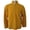 Saffron, variant on Men's '1/4 Zip Double Faced' Long Sleeve Cotton Sweater