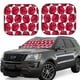thumbnail image 1 of Balery Tulips Flowers Parasol para parabrisas de coche de 2 piezas | Parasol plegable para parabrisas delantero de coche para la mayoría de sedanes-Large, 1 of 6