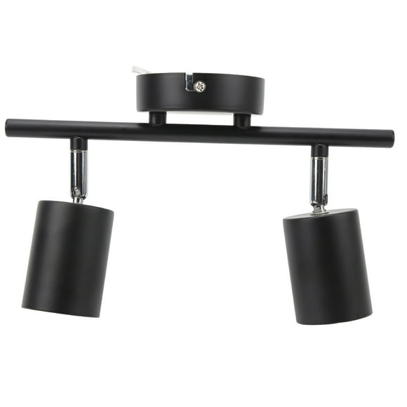 Track Lighting Kit, GU10 Base 2 Heads LED Track Light Kit For Bedroom