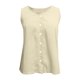 thumbnail image 4 of Camisetas de Verano de Mujer Casual Linen sin Mangas de Cuello Redondo Botón para las Mujeres, 4 of 7
