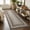 Camel, variant on ZACOO 2'x8' Vintage Braided Print Border Runner Rug, Thin Washable Anti-Slip Floor Rug for Hallway Kitchen Laundry Room, Natural