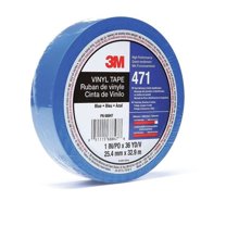 3m Floor Tape,Blue,1 inx108 ft,Roll 471