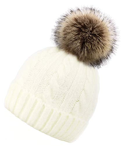 ski hats with pom poms
