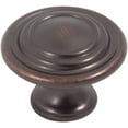 thumbnail image 2 of Charlotte Cabinet Knob, 1-3/8 Inches, 10-Pack, Satin Nickel by Stone Harbor Hardware, 2 of 19