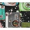thumbnail image 5 of oneOone Cotton Flex Black Fabric Camera Pattern Fabric For Sewing Printed Craft Fabric By The Yard 40 Inch Wide, 5 of 5