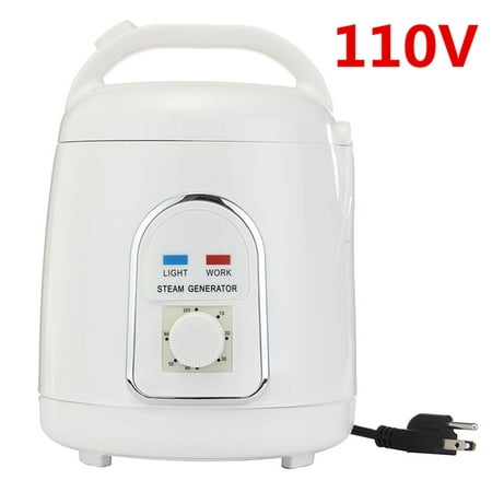 110V/220V 1.8 L White ABS Plastic Portable Home Steam Pot Steamer Sauna Generator US/EU