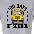 thumbnail image 3 of Peanuts - Snoopy One Hundred Days Of School - Juniors Cropped Cotton Blend T-Shirt, 3 of 6