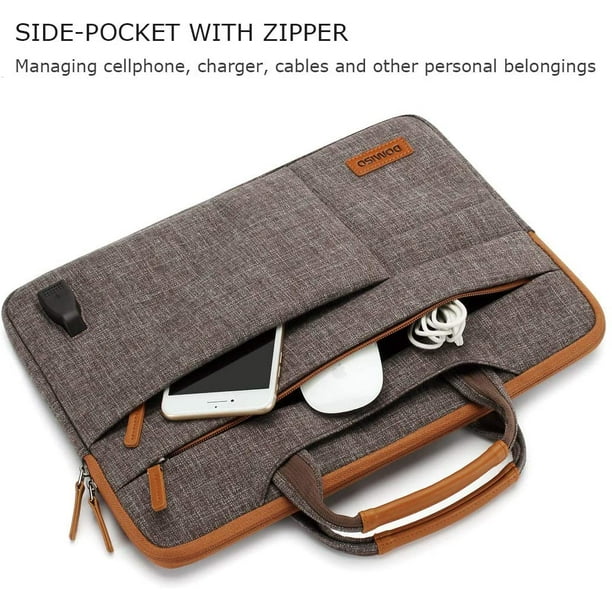 Messenger bag with clearance laptop sleeve