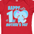 thumbnail image 4 of Inktastic Happy First Mothers Day with Elephant Boys or Girls Baby Bodysuit, 4 of 5