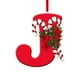 thumbnail image 1 of Adornos navideños con 26 letras para colgar en el árbol de Navidad, decoración navideña personalizada con letras., 1 of 2