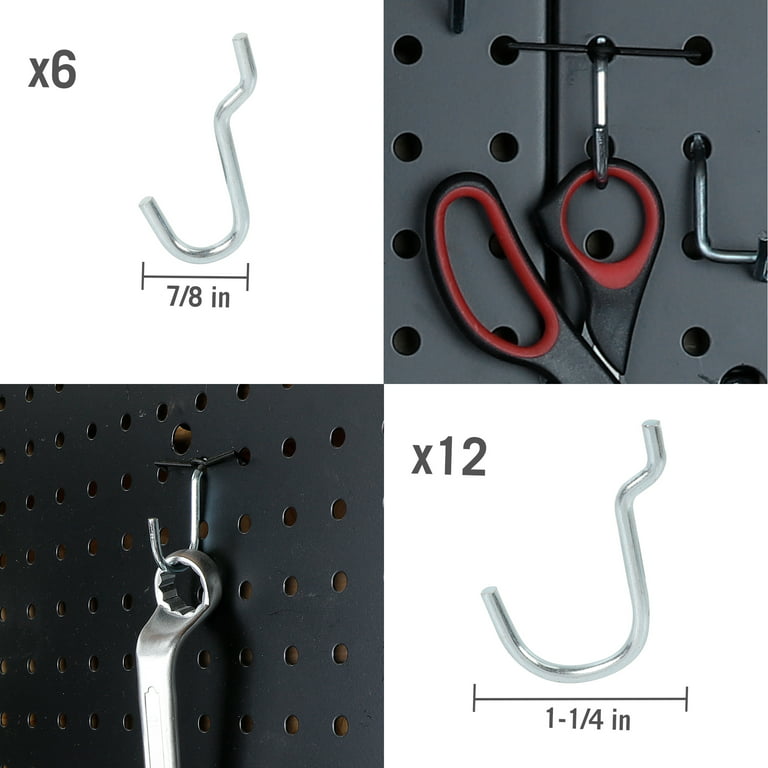 2 Metal Ribbon Racks.for Use on Pegboard to Easily Hold and