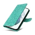 thumbnail image 4 of SaniMore Galaxy S23 FE 5G Wallet Case, [Flower Embossed] Premium PU Leather Flip Protective Case with Card Holder & Stand Cover for Samsung Galaxy S23 FE 6.4" 2023, Green, 4 of 11