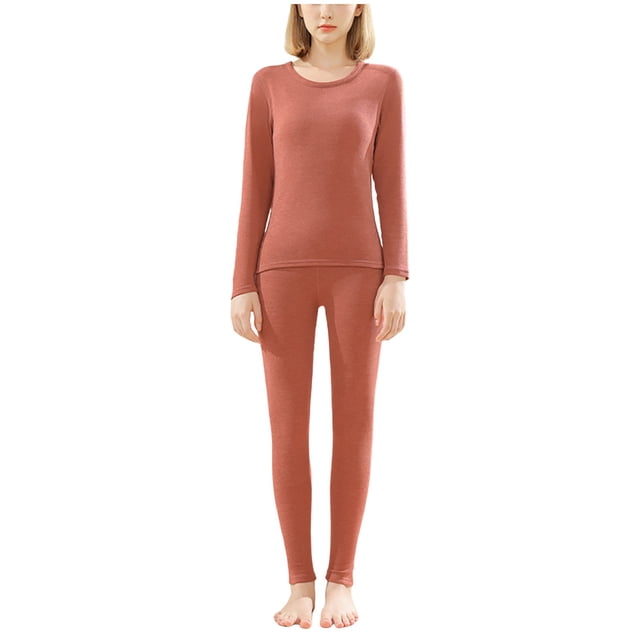 Women Base Layer, Casual Thick High Elastic Warm Thermal, Women's Base Layer Set