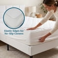 thumbnail image 6 of Lavish Home 84-TEX4002TXL Mattress Cover-Made From Hypo-Allergenic Bamboo Fiber Rayon-Skirted Bed Protector - Extra Large & Twin Size, 6 of 8