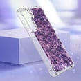 thumbnail image 4 of Phone Case for Samsung Galaxy S25 Cover Sparkle Glitter Floating Liquid Quicksand Shockproof Soft Silicone TPU Bumper Protective Cover for Samsung Galaxy S25 Case, S3, 4 of 7
