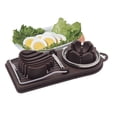 thumbnail image 1 of Zootealy Egg Slicer 2 in1 Multifunction Kitchen Egg Slicer Sectione Cutter Mold Flower Edges Gadgets Stainless Steel Egg Slicer Cutter, 1 of 8
