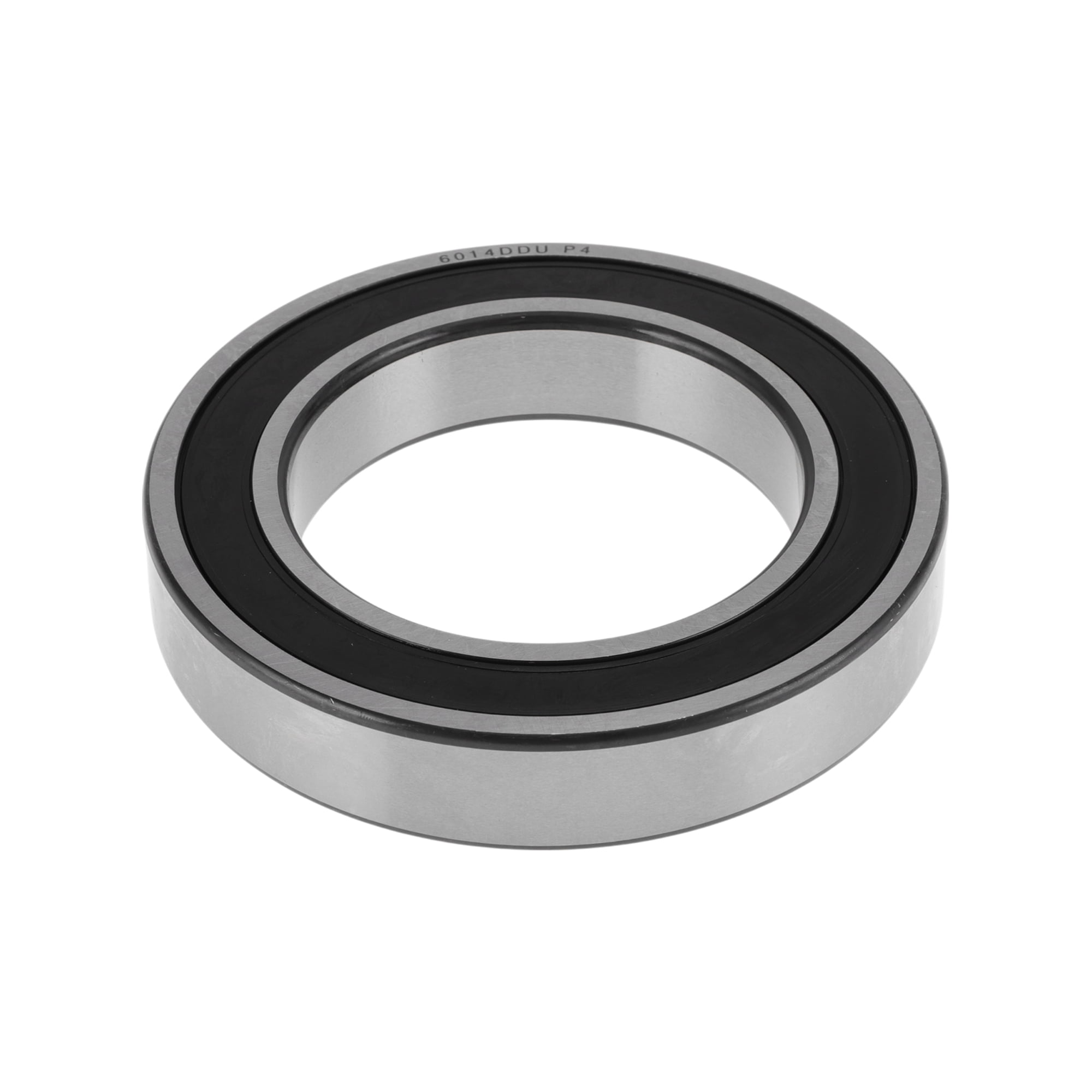 Unique Bargains 6014DDU Deep Groove Ball Bearings 70x110x20mm P4 Double Rubber Seal Lubricated Bearings 1 Pcs Car Silver Tone,Black