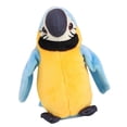 thumbnail image 3 of M Buder Cartoon Cute Electric Recording Learning Talking Plush Parrot Early Education Toy Interactive Singing Bird for Toddlers Kids (Blue) - 7.87 inches / 20 cm, 3 of 9