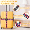thumbnail image 5 of Correa Ajustable Para Equipaje De Viaje, Cinturón Para Maleta, Accesorios Para Bolsa De Viaje, 1,96 Pulgadas De Ancho X 6,4 Pies De Largo (Color 5), 5 of 5