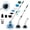 Standard edition, variant on Cordless Electric Spin Scrubber, 3‑Speed Adjustable Cleaning Brush with 8 Replaceable Heads, Extendable Handle Power Scrubber for Bathroom Tub Tile Floor