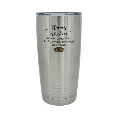 

Gifts For Nana Gifts For Grandma Nana s Kitchen Where Great Food Loving Memories Are Made 20oz Stainless Steel Insulated Travel Mug With Lid