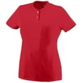 thumbnail image 2 of Augusta Sportswear Girls Wicking Two-Button Jersey, 2 of 2