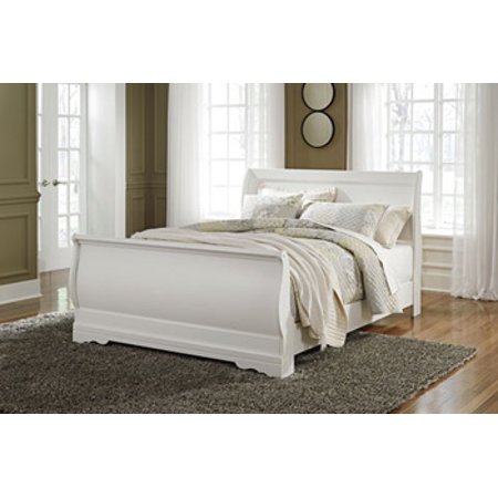 Queen Sleigh Footboard-Anarasia-White (Incomplete )