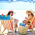 thumbnail image 3 of Juego de 4 clips para toallas de playa CalOogn decorativos a prueba de viento, 3 of 7