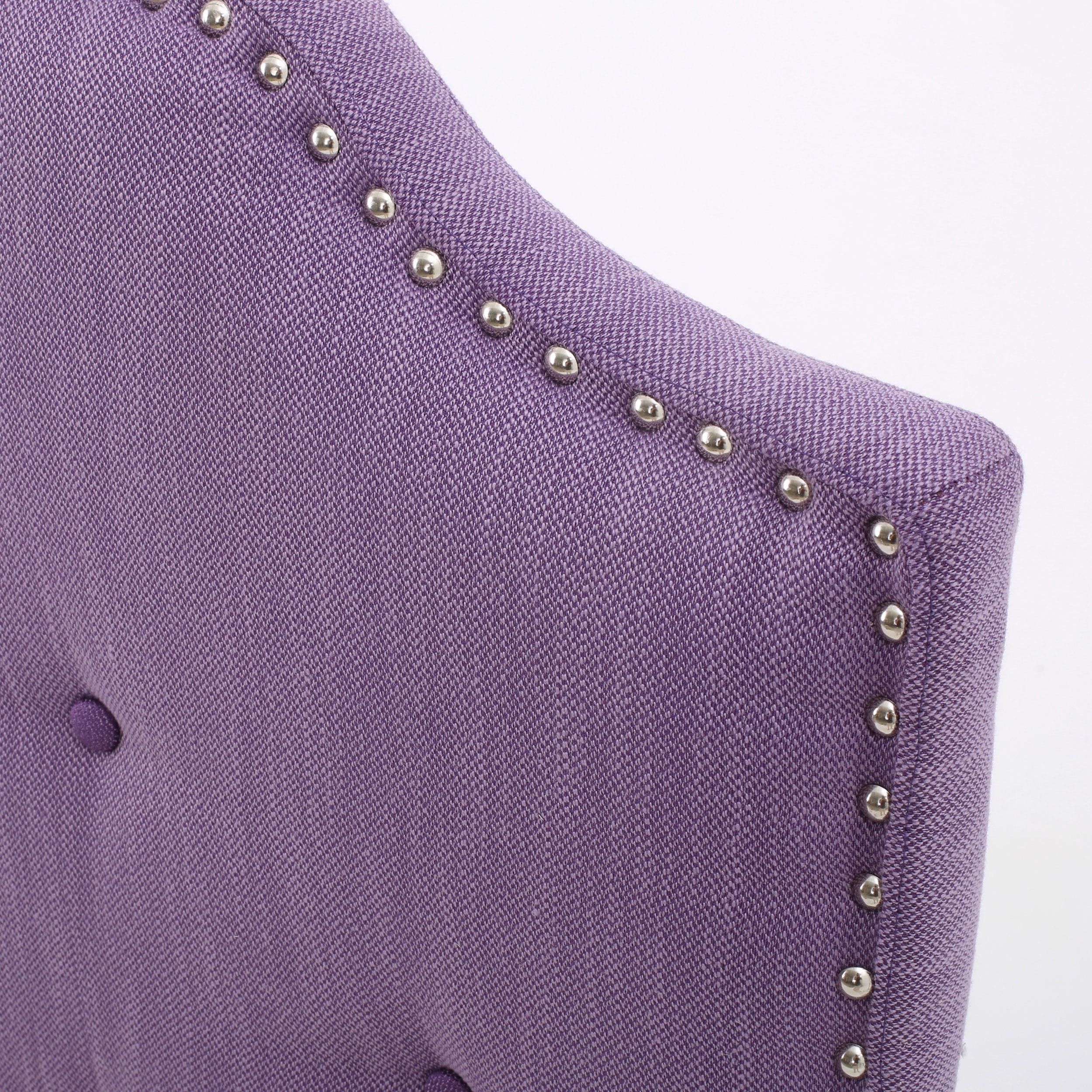 Luella Contemporary Fabric Full/Queen Headboard, Light Purple