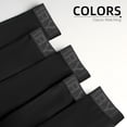 thumbnail image 6 of Natural Feelings Men's Quick Dry Sport Boxer Briefs Cool Underwear, 5 Pack, Sizes S-XXL, 6 of 7