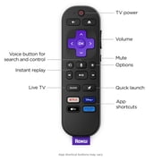Roku Smart TV 2026 – 50-Inch Select Series, 4K QLED TV – Roku TV with Voice Remote – Flat Screen QLED TV